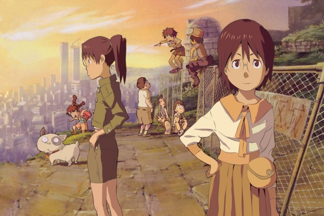 Image from the anime series Dennou Coi
