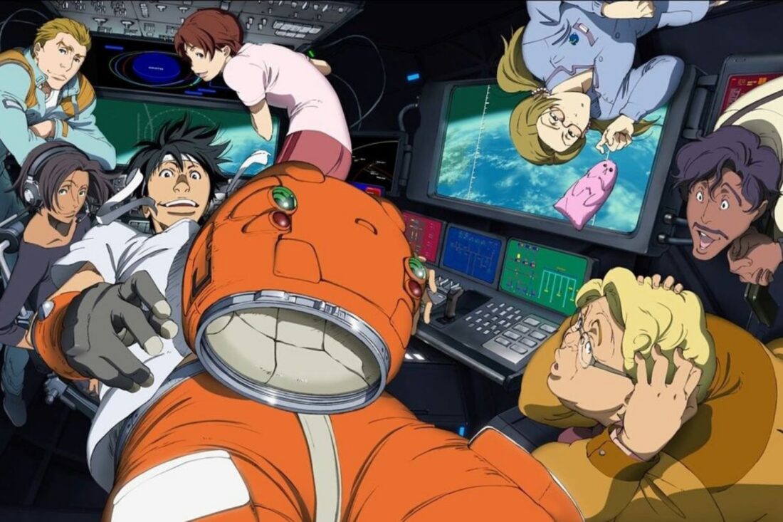 image from the anime series Planetes