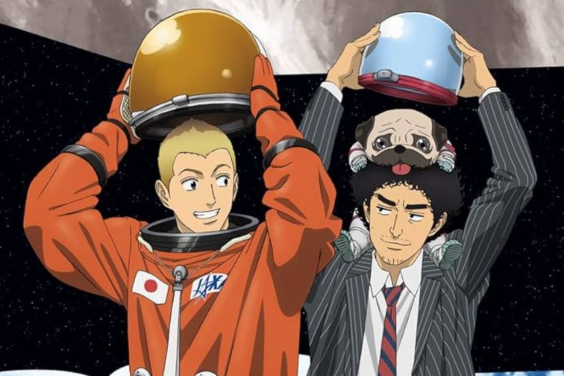 image from the anime series Space Brothers