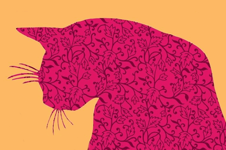 detail from the cover of Wish You Were Here by Rita Mae Brown