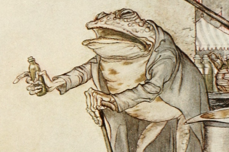 Image by Arthur Rackham from Aesop's Fables (1912)