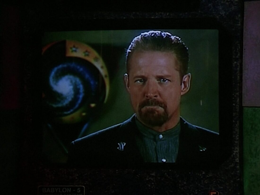 Sheridan (Bruce Boxleitner) in Babylon 5 "Phoenix Rising"
