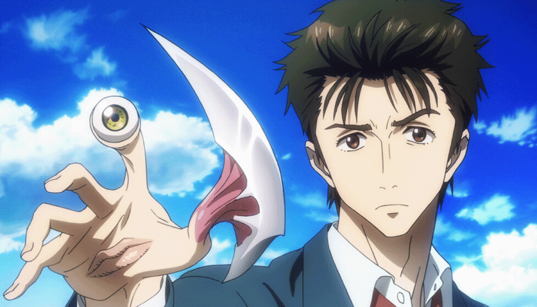 Image from the anime series Parasyte: The Maxim