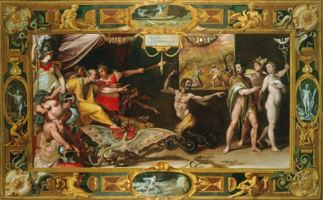Painting by Federico Zuccaro