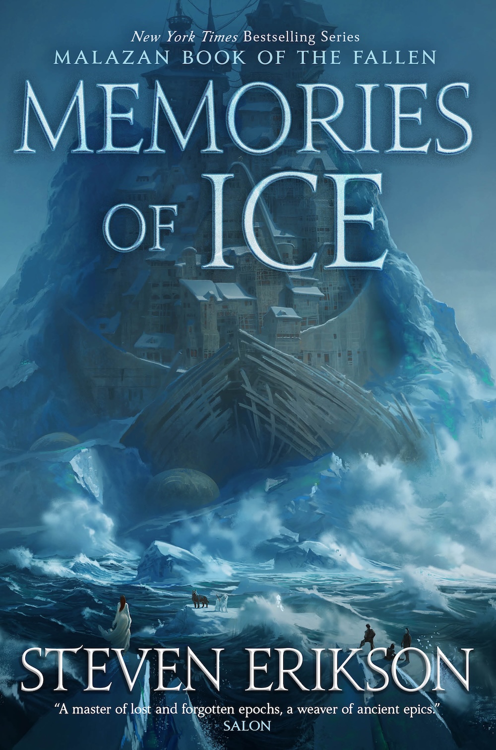 cover of Memories of Ice, book 3 of Malazan Book of the Fallen