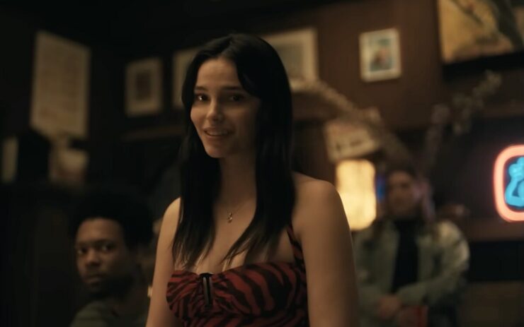 A magically manipulated version of Nikki (Inde Navarrette) tells a story in Curry Barker's Obsession.