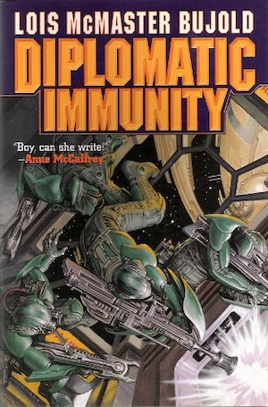 cover of Diplomatic Immunity by Lois McMaster Bujold