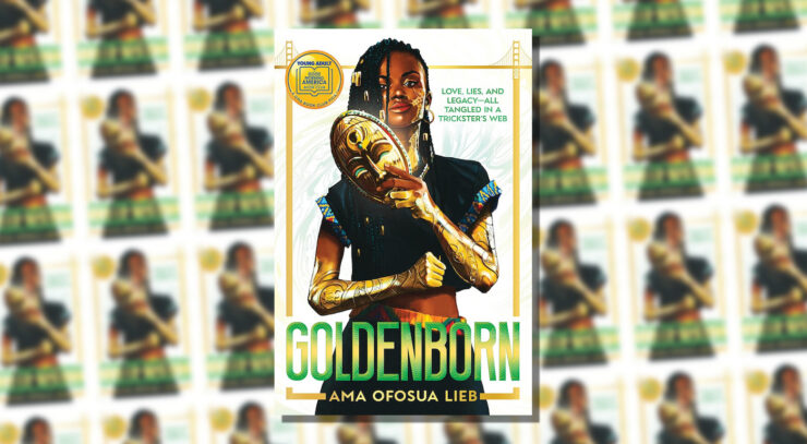 Cover of Goldenborn by Ama Ofosua Lieb.