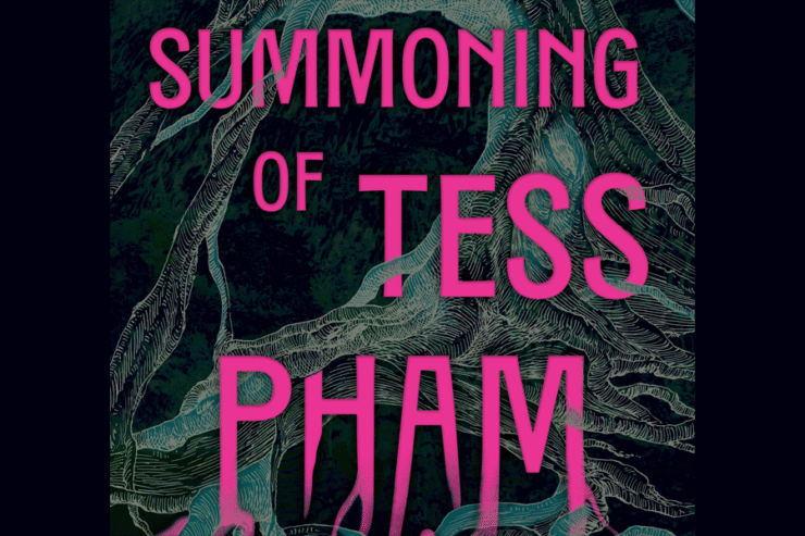 detail from the cover of The Summoning of Tess Pham by Trang Thanh Tran