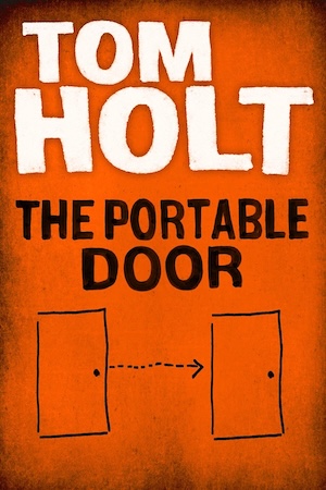 cover of The Portable Door by Tom Holt