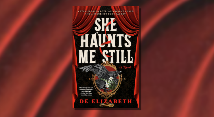 Cover of She Haunts Me Still by De Elizabeth.