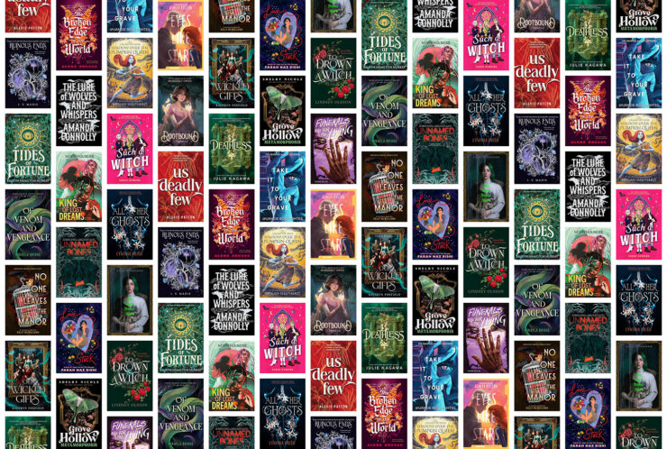 Mosaic of 22 covers for July 2026's new young adult SFF releases.