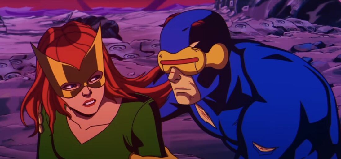 Jean Grey and Scott in the future in X-Men '97 S2 premiere